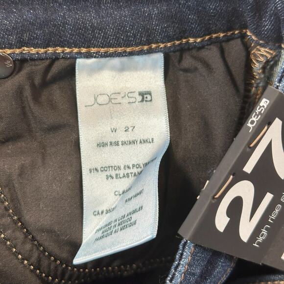 Joe's Jeans Women's Flawless High Rise Skinny Ankle Jeans Size 27 - Picture 8 of 8
